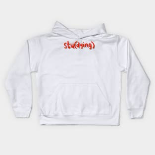 stu(dying) Kids Hoodie